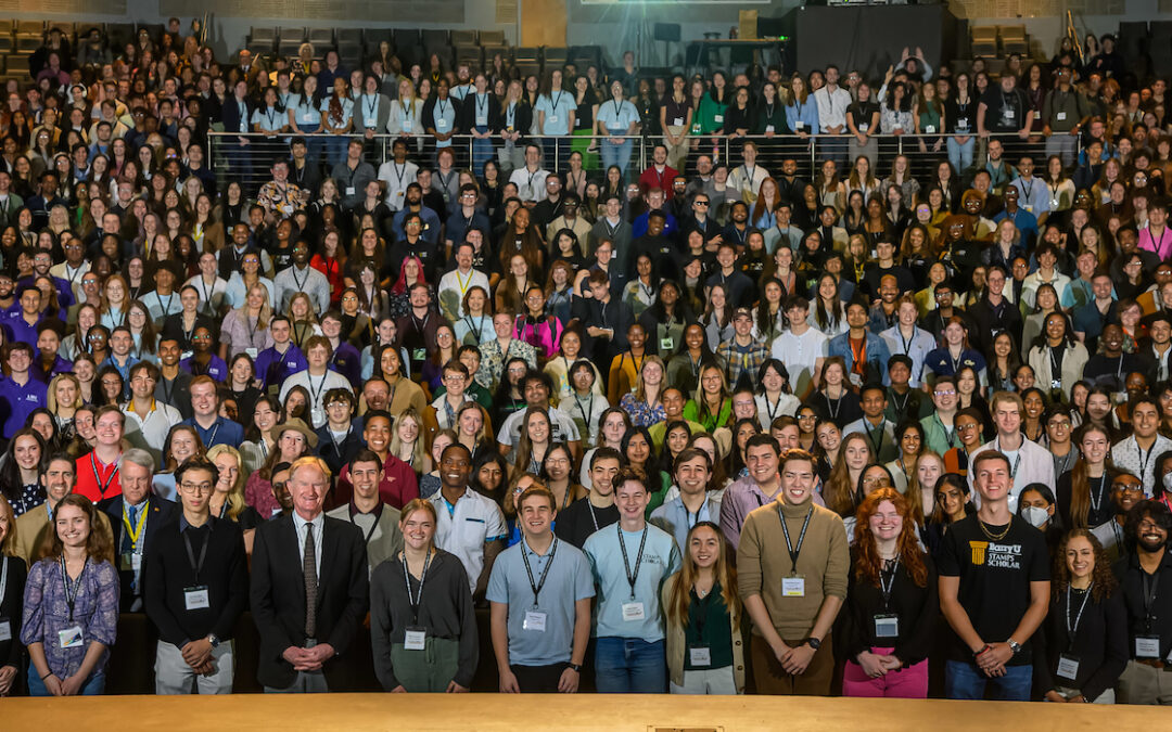 Nearly 700 students from institutions across the nation gather in Atlanta, GA to engage with peers and national leaders at the 2023 Stamps Scholars National Convention