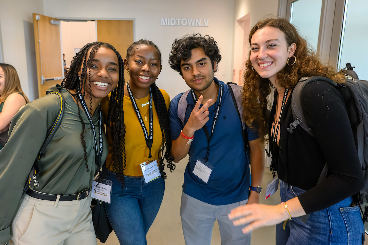 Nearly 700 students from institutions across the nation gather in